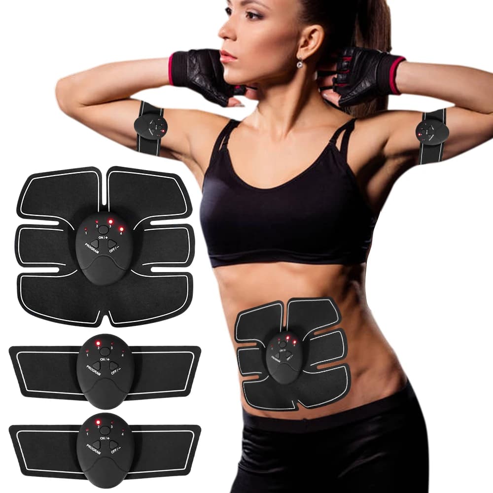 EMS-Appareil de massage pour les abdominaux, les hanches, les bras, les fesses, perte de poids