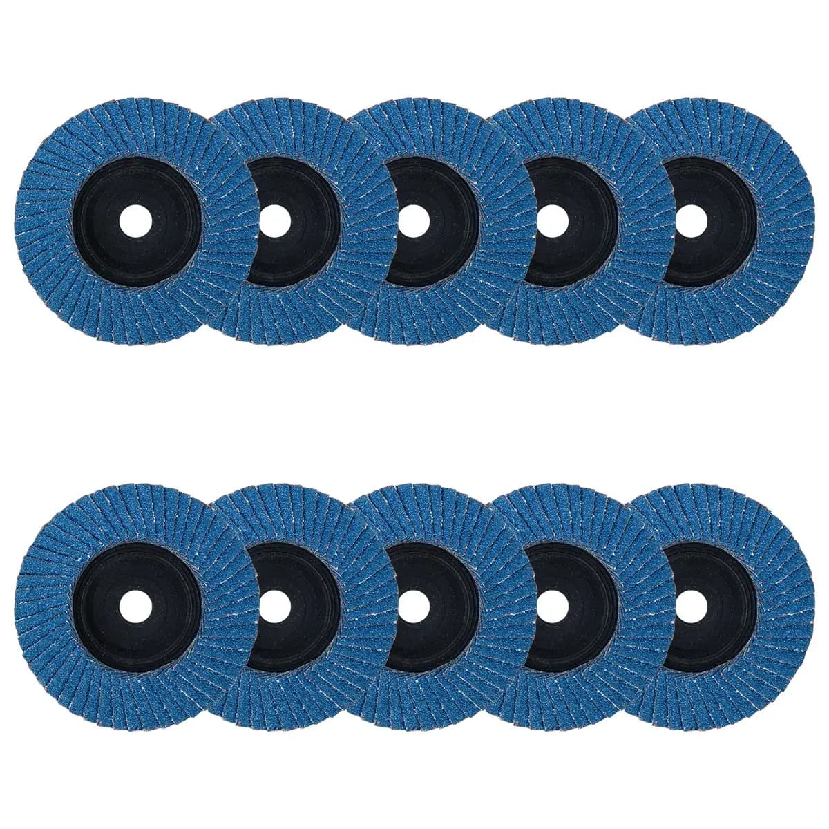 YKLP disques à lamelles 75mm meuleuses en zircone disque de ponçage Type 27 meules pour tôle d'acier inoxydable