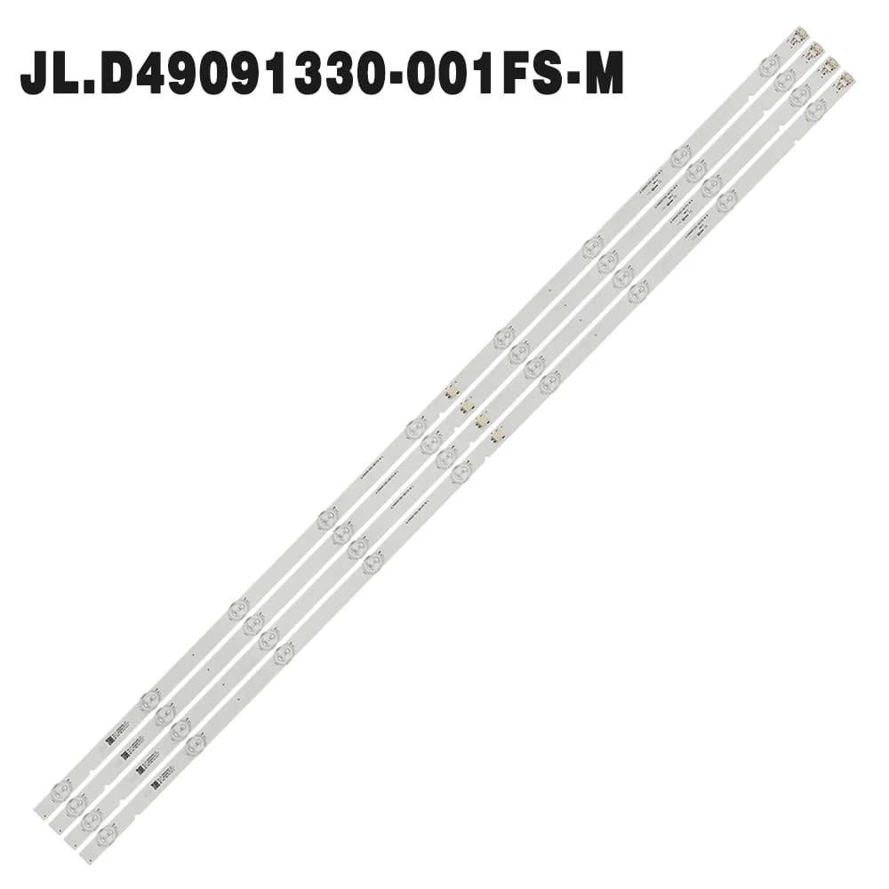 Bande lumineuse LED à 9 lampes pour TV 49 pouces, modèle JL.D49091330-001FS-M SDL490W0(LD0-B11), EAX67133404, 49UJ631V, 49UJ630V, 49UJ634V, 49UJ634V-ZD