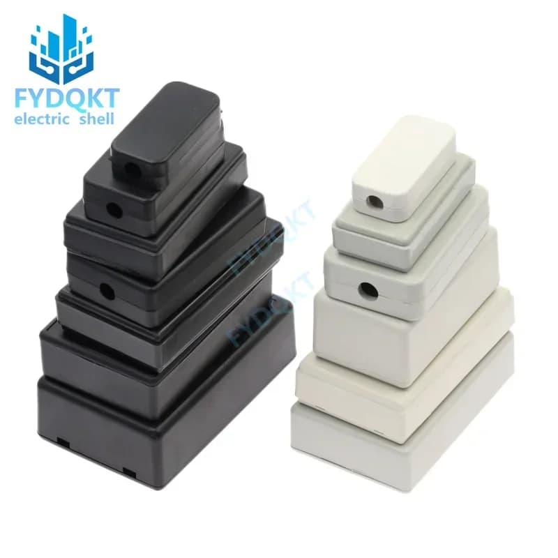 1 pièces presse boucle Type étanche en plastique bricolage boîtier Instrument projet boîte mallette de rangement fournitures électroniques boîtier boîtes