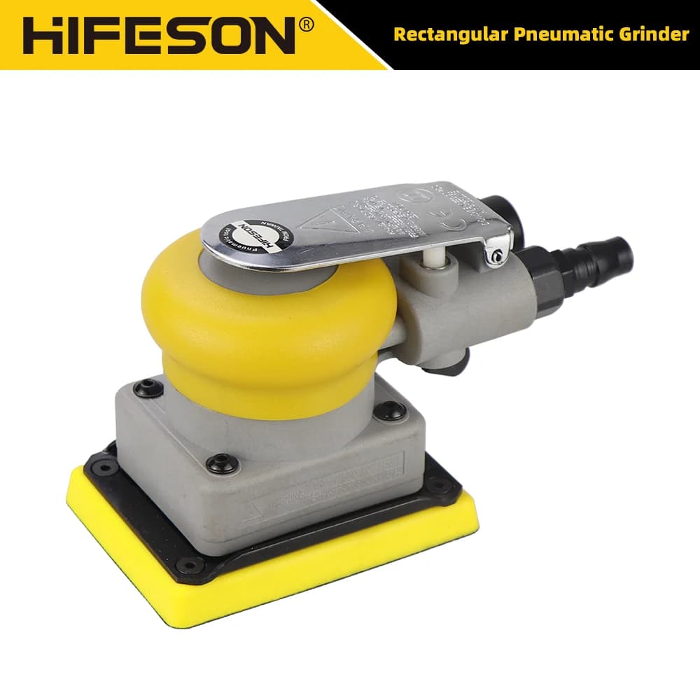 Hifeton – ponceuse à Air pour voiture, polisseuse avec 20 pièces de papier de verre, pneumatique, appareil de polissage pour voi