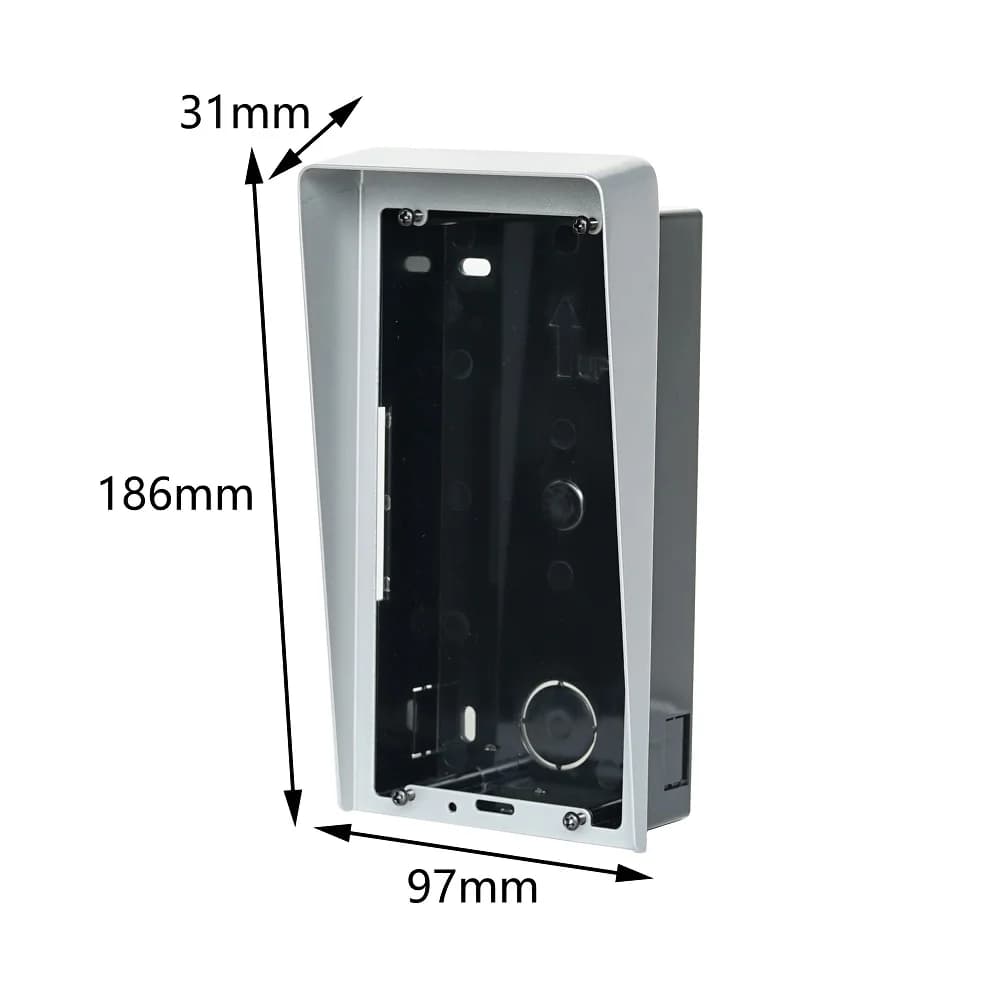 HIKVISION DS-KABV8113-RS (affleurant) Adapte au montage affleurant avec protection pour DS-KV8113/8213/8413-WME1