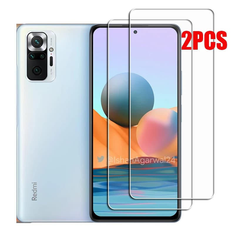 Pour Xiaomi Redmi Note 10 Pro Global verre trempé protection sur Note10Pro M2101K6G 6.67 pouces protecteur d'écran Film de couverture de téléphone