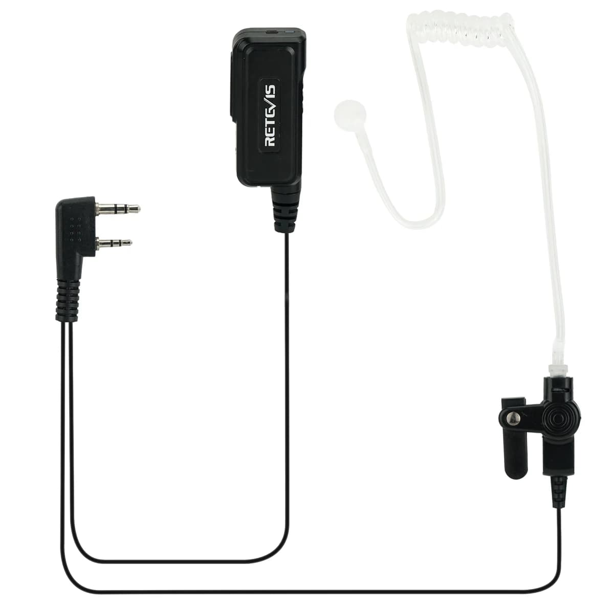 Retevis EEK014 écouteur talkie-walkie DPS réduction Active du bruit écouteur Micro-USB Charge PTT micro pour Baofeng UV5R Retevis RT5R