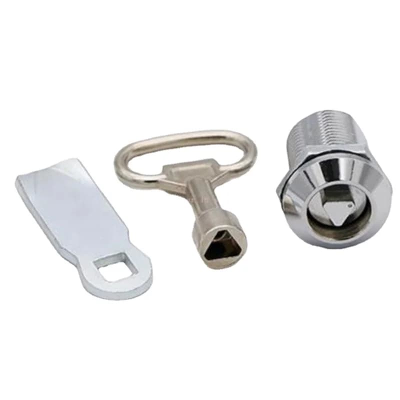 Serrures de meubles de sécurité, serrure à came de quincaillerie pour porte de sécurité, boîte à lumière d'armoire, Psychde panneau MELChi avec 2 prédire, 1PC