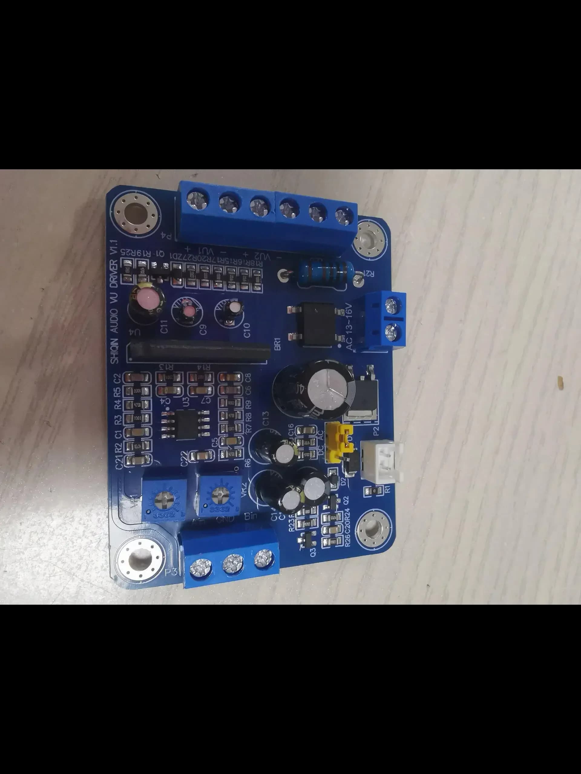 Amplificateur de puissance/préamplificateur/écouteur avec compression dynamique, carte d'entraînement de tête VU, puce de pilote professionnel BA6138