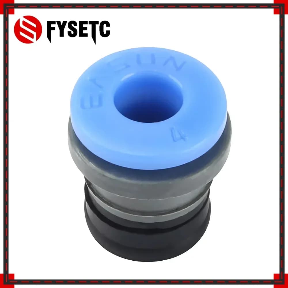 FYSETC Bowden ECAS04 EXTRUDER Clips de serrage intégrés pour pièces d'imprimante 3D, autres tubes en PTFE intégrables, clips de serrage bleus