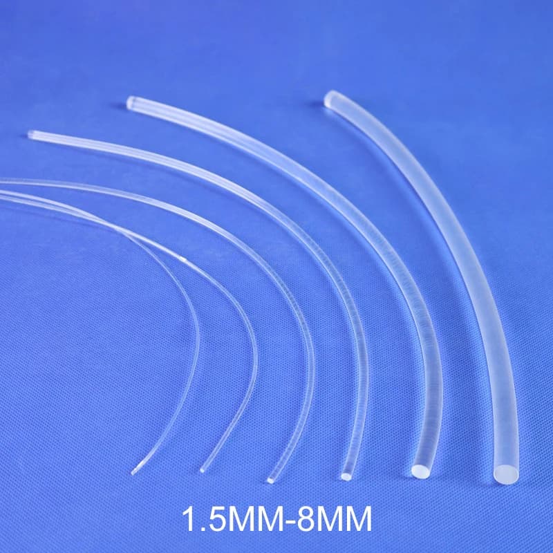 Câble de lumière à fibre optique à éclairage latéral, câble optique pour voiture, éclairage nocturne, 5 m par rouleau, 1,5 mm à 8 mm, câble lumineux décoratif pour voiture et maison.