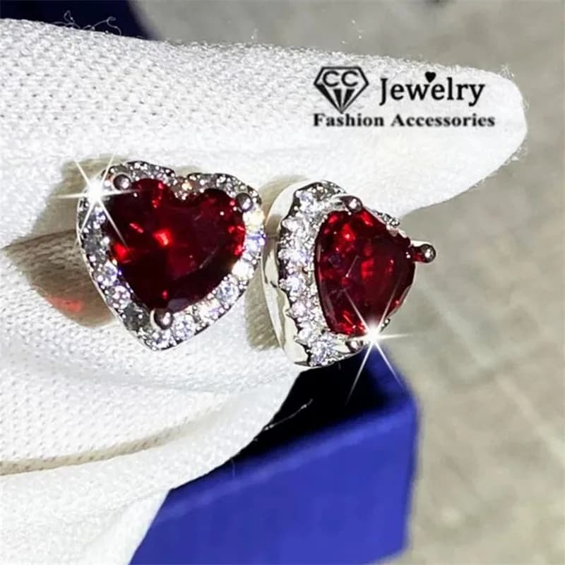 Boucles d'Oreilles en Argent Sterling Cubique pour Femme, Bijoux de Luxe, Accessoires de Mariage à la Mode, CCE663