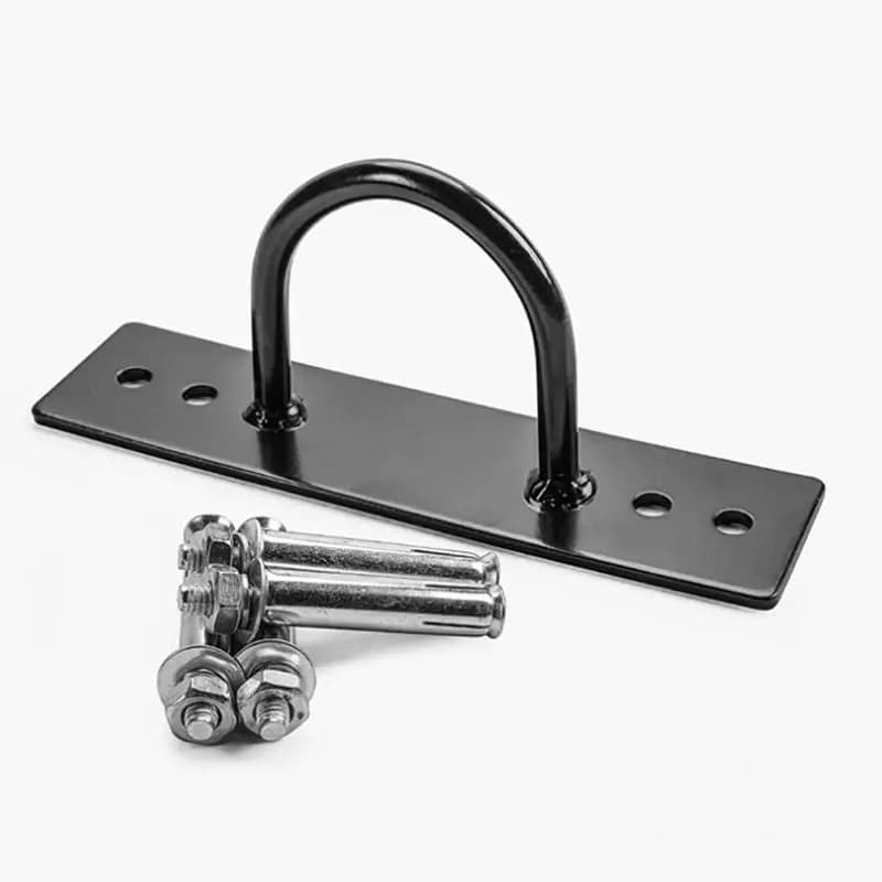 Corde d'entraînement au mur ou au plafond, crochet de support rapide pour sangles de suspension, systèmes de musculation, balançoires de yoga, hamacs