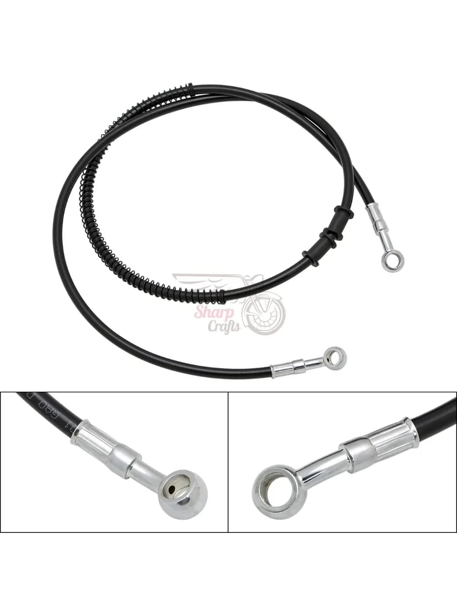 Tuyaux d'Huile de Frein Hydraulique Avant pour Harley XL 883 1200 48, Pièces de Moto