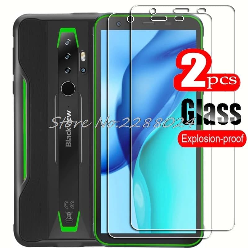 2 pièces pour Blackview BV6300 Pro pleine haute HD verre trempé protection sur BV6300Pro Film de protection d'écran de téléphone