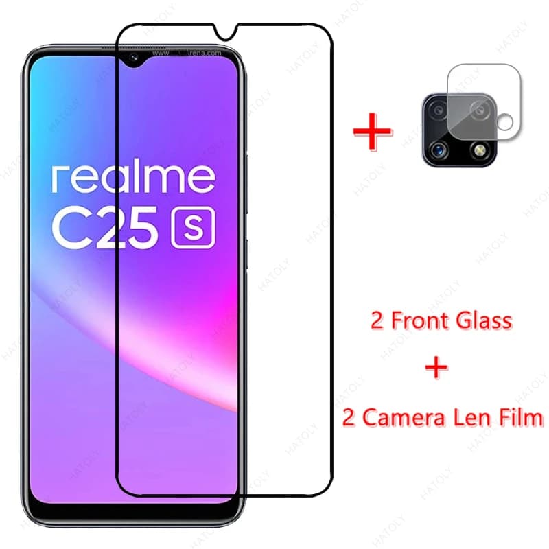 Protecteur d'écran pour Realme C25s, Film Len pour caméra Realme C25s, 30A GT 5G