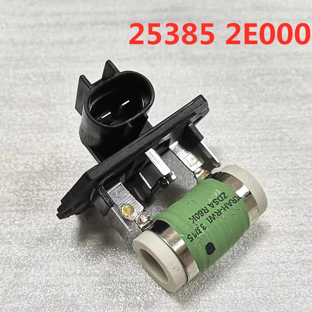 Résistance de ventilateur de refroidissement pour Hyundai, Hyundai 4.3 son, KIA Sportage Ge-nOutre Coupé, OEM 25385-2E000, 253852E000