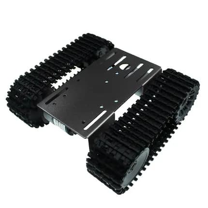 Kit de Châssis de Robot Inoler Intelligent en Métal TP101, avec Moteur de 33 Go à 520 Go, 12V DC, Panneau en Alliage d'Aluminium, Bricolage pour Jouet Ardu37