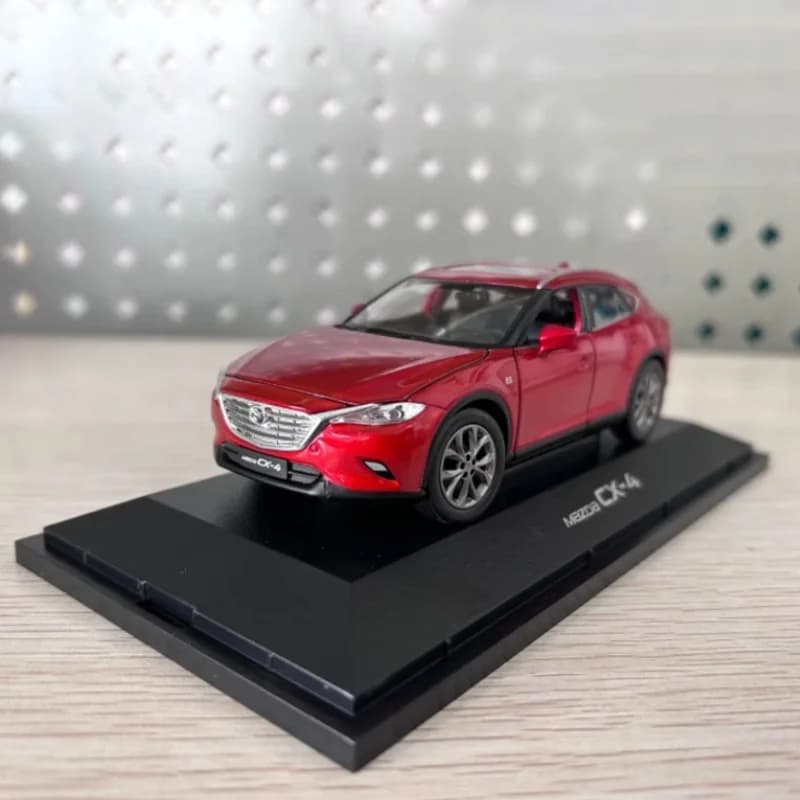 Alliage moulé sous pression 1/32 Échelle Mazda 6 CX4 CX-4 ATENZA Modèle de voiture leges Collection Décoré Cadeaux de vacances Jouets