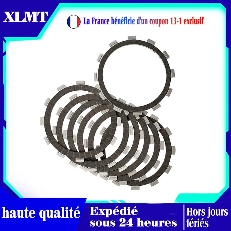 Kit de disques de friction d'embrayage pour moto Hyosung TE450 GT650 GT650S GT650R GT650I GV650 Aquila I ST700 ST700I GT GV TE 450 650