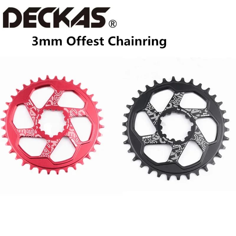 DecAdapters-Plateau de VTT étroit et large, 30T 32T 34T 36T 38T pour SRAM XX1 X9 XO X01 Gx Eagle NX 11/12 Speed