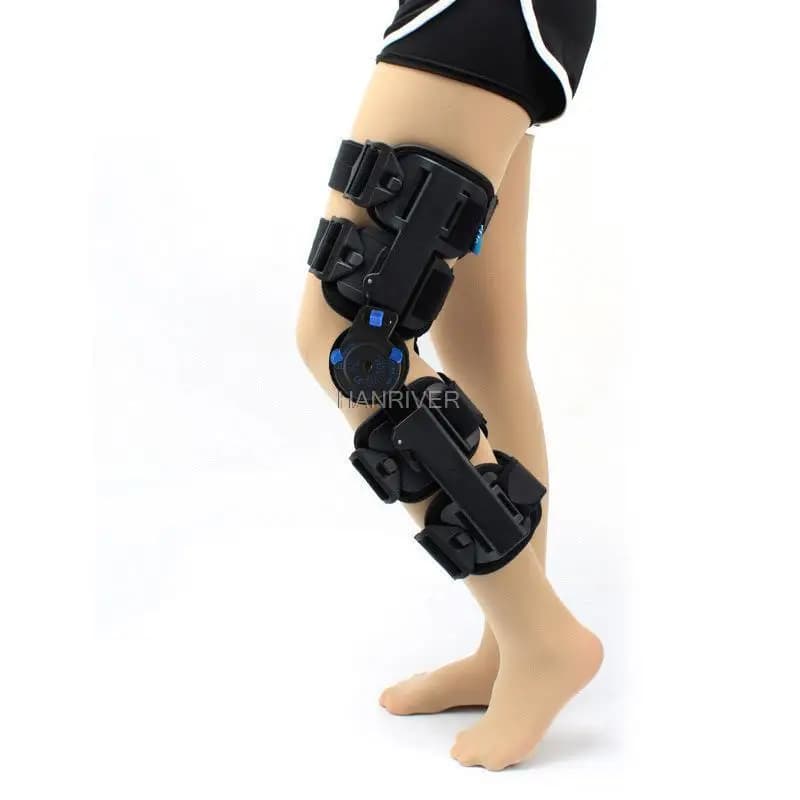 Articulation du genou personnalisée avec correction du genou, fracture de l'équipement réglable, fixe avec un mouvement