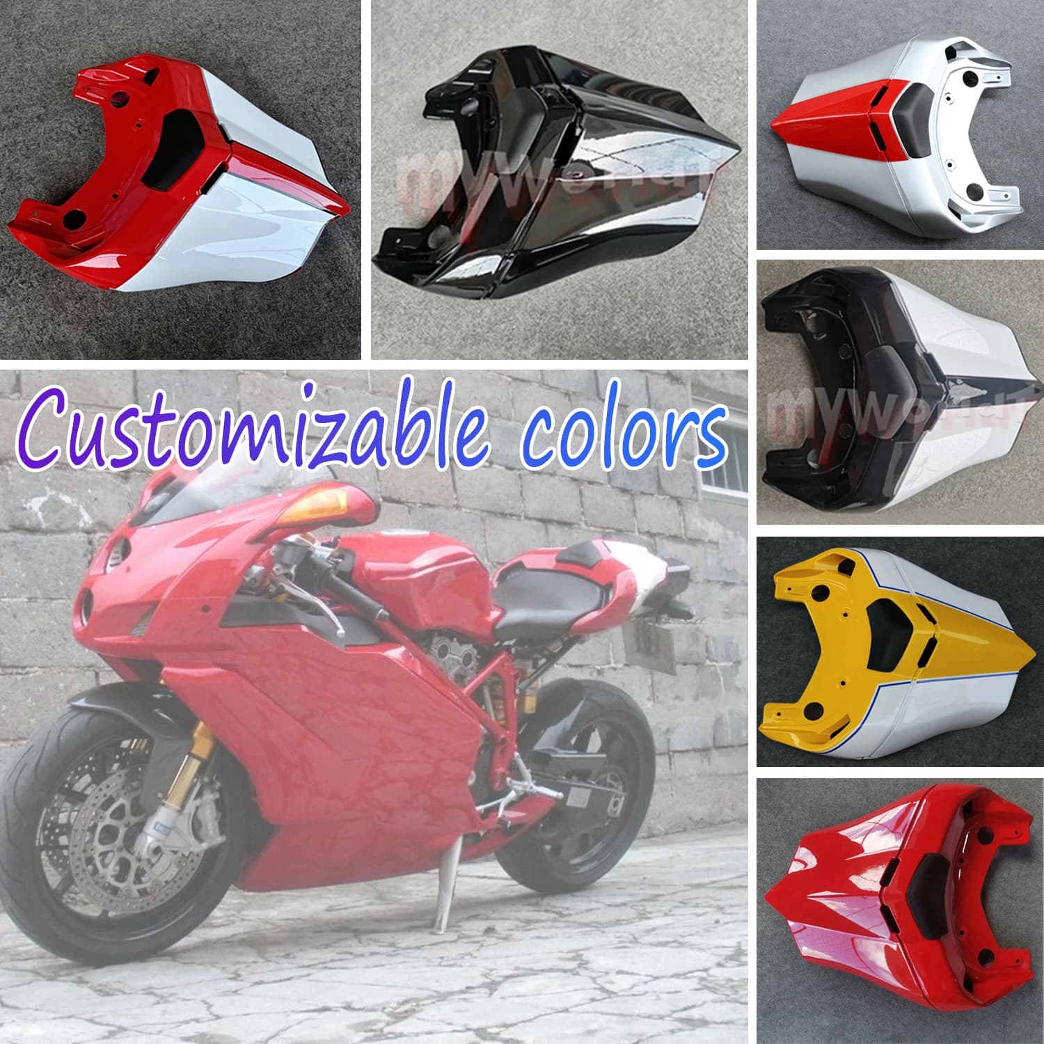 Carénage arrière de moto pour DucSau749 999 R/S 2003 - 2006 749R 749S 999R 999S 2004 2005