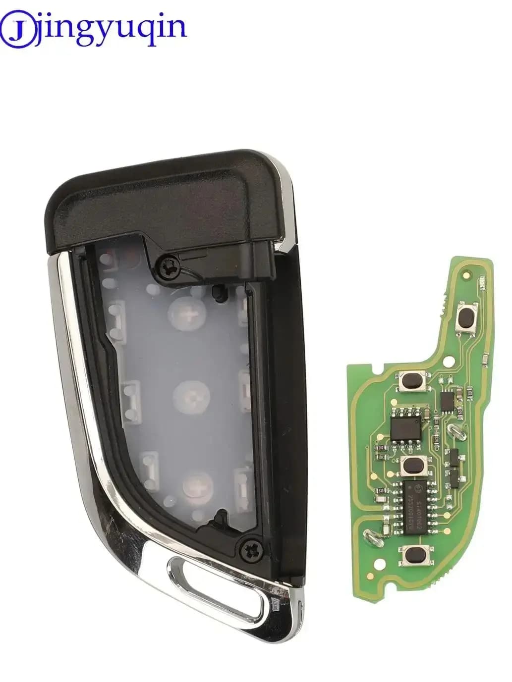 Xhorse Jingyuqin-Clé XEKF20EN VVDI avec Super Télécommande, Puce Compte 27 pour Outil Clé VVDI MINI Max 4 lèvent