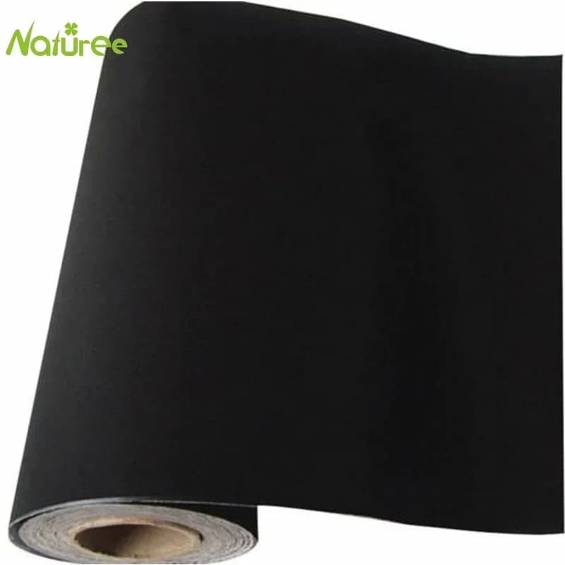 Rouleau de doublure en velours noir auto-adhésif de 45cm de largeur, pour tiroirs à bijoux, décalcomanie floquée, tissu en velours de noël, tissu auto-adhésif
