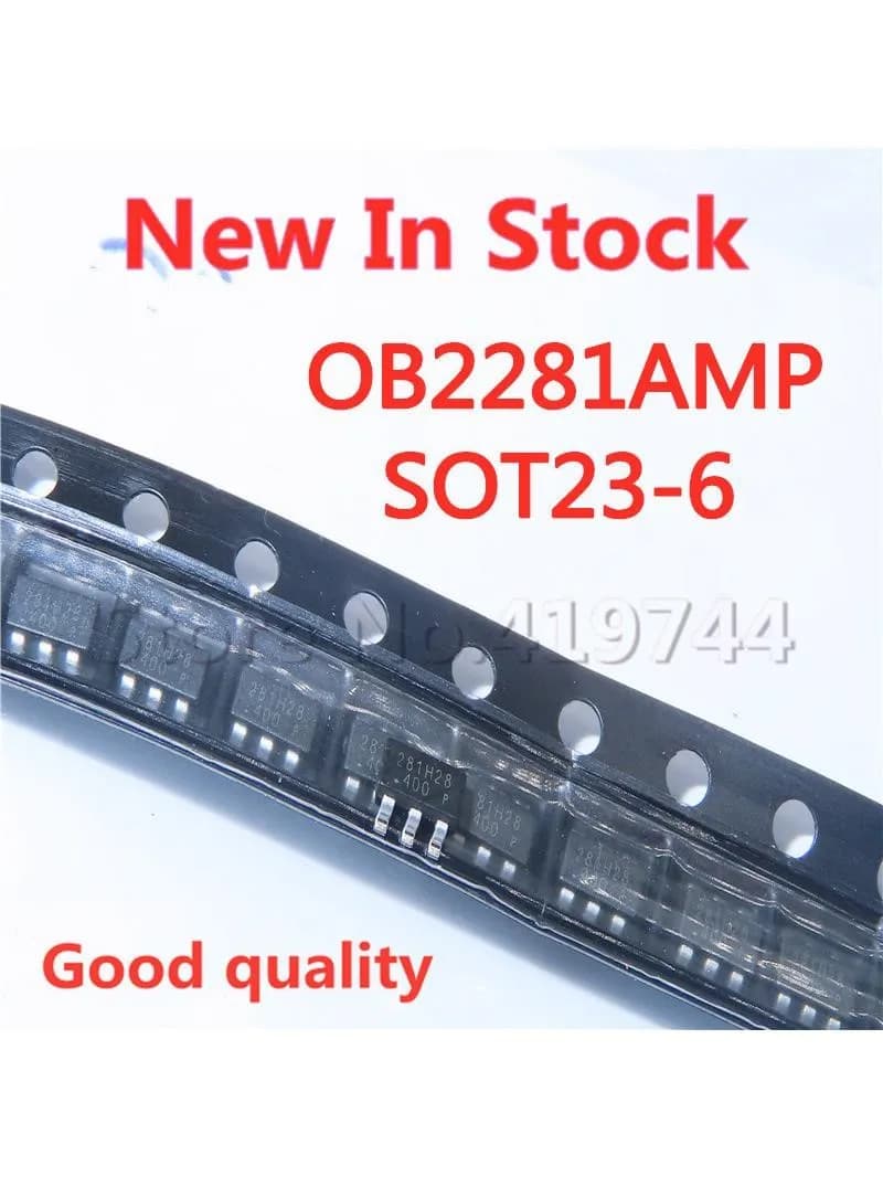 Puce d'alimentation d'origine, 10 pièces/lot, qualité 100% OB2281MP OB2281AMP OB2281 281 SOT23-6, en Stock, nouveau