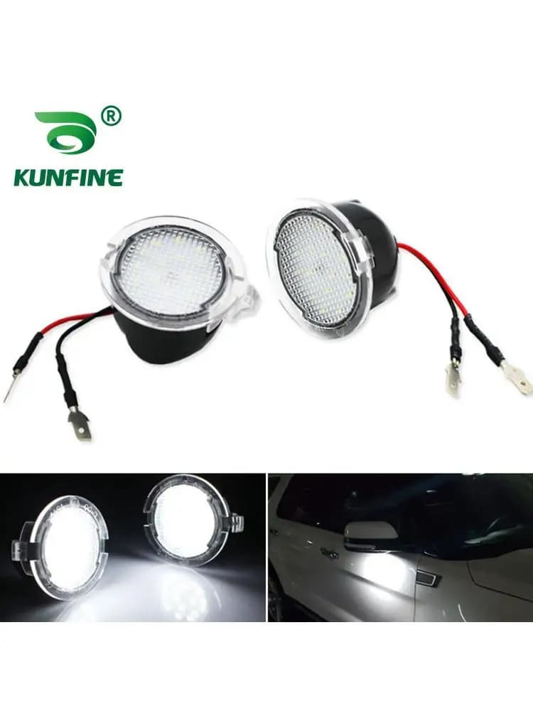 Lumière de miroir de voiture LED, 2 pièces, pour Ford Edge Mondeo Explorer Taurus Mustang King Ranch, OEM No. 1604303136