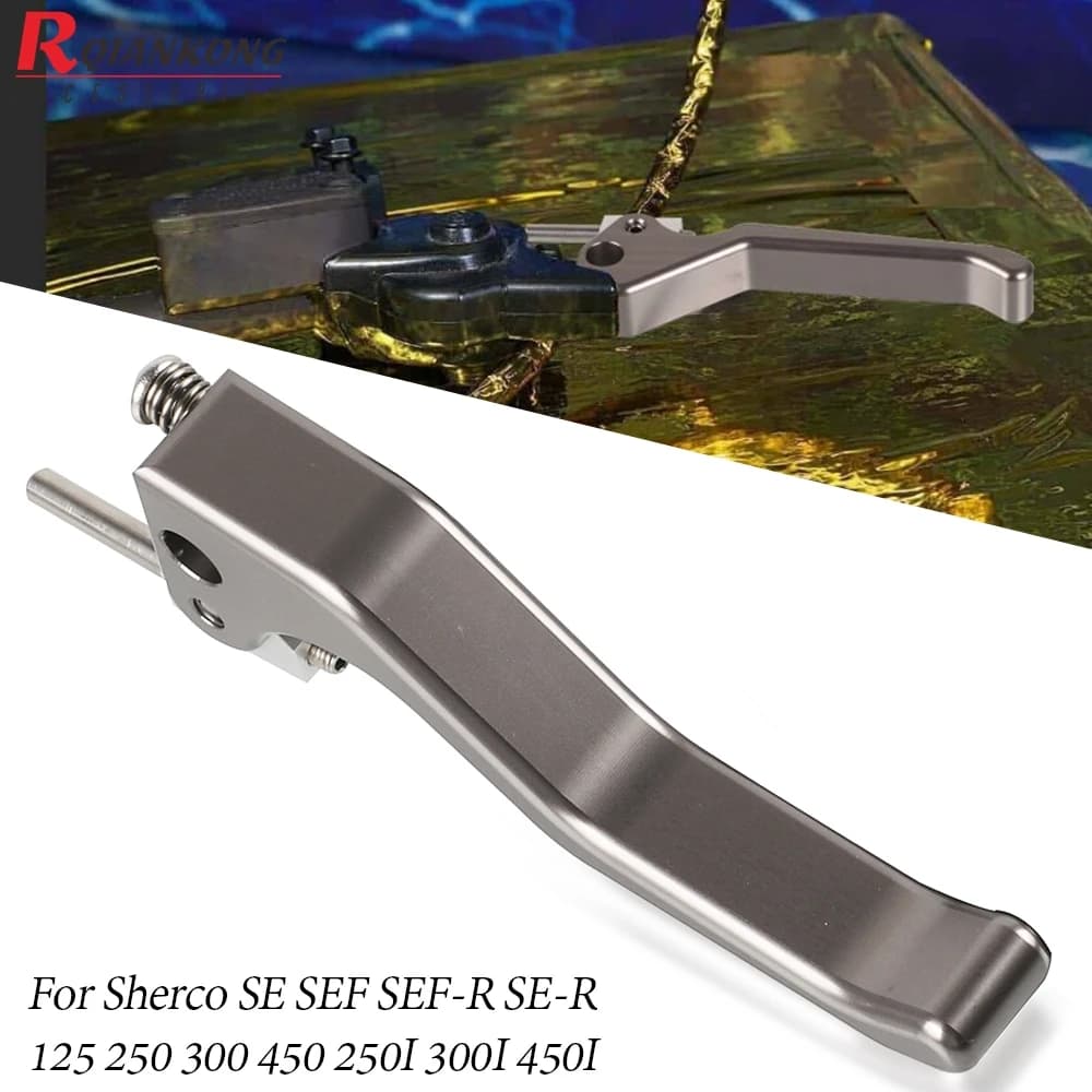 Pour Sherco SE SEF SEF-R SE-R SER 125 250 300 450 250I 300I 450I Motocross gauche leviers d'embrayage poignées Kits de levier de Conversion