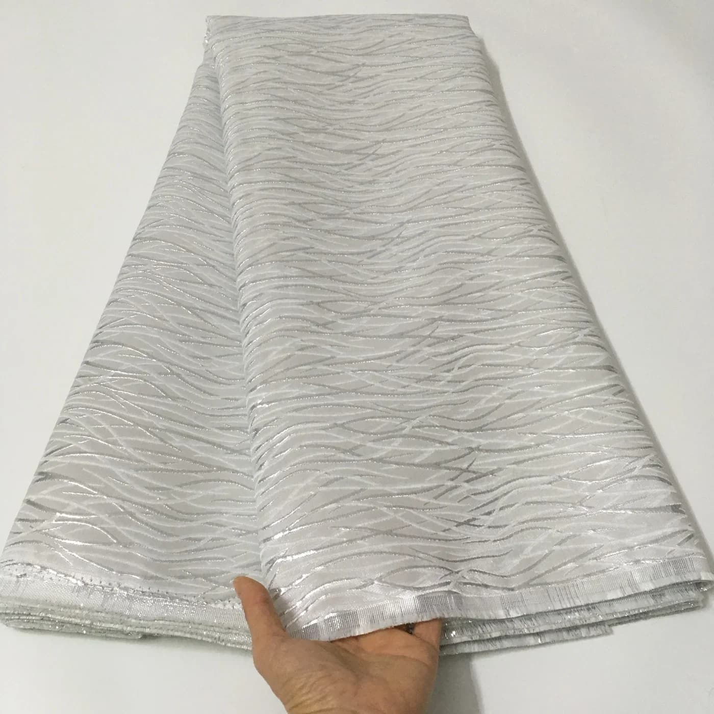 Tissu de brocart en dentelle française pour robe de soirée, tissu africain, nigérian, Jacquard, de haute qualité, dernière conception