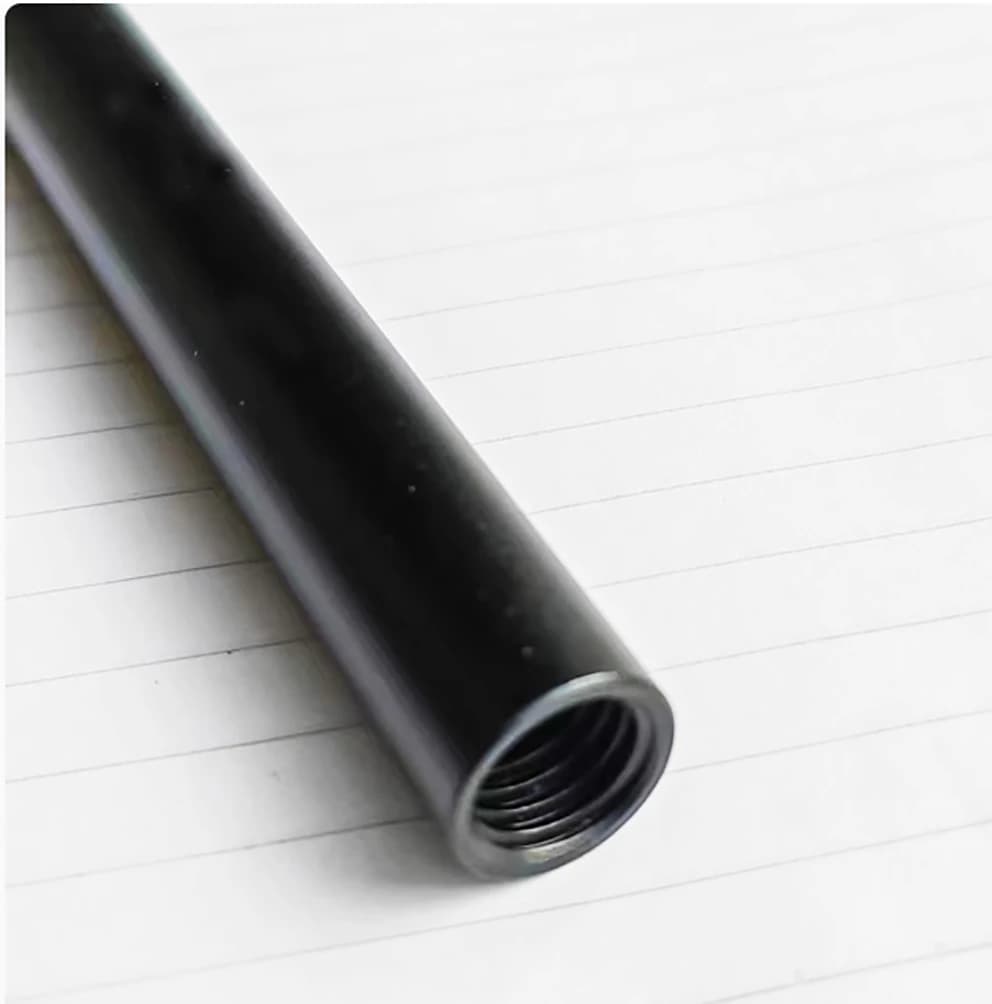 Système de Support de Rail de 15mm en alliage d'aluminium noir, tige de 15mm-50cm pour tige (paquet de deux)