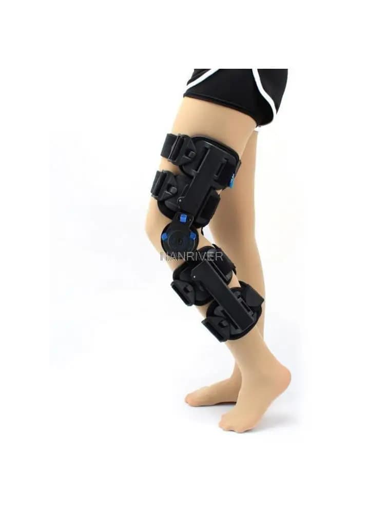Articulation du genou personnalisée avec correction du genou, fracture de l'équipement réglable, fixe avec un mouvement