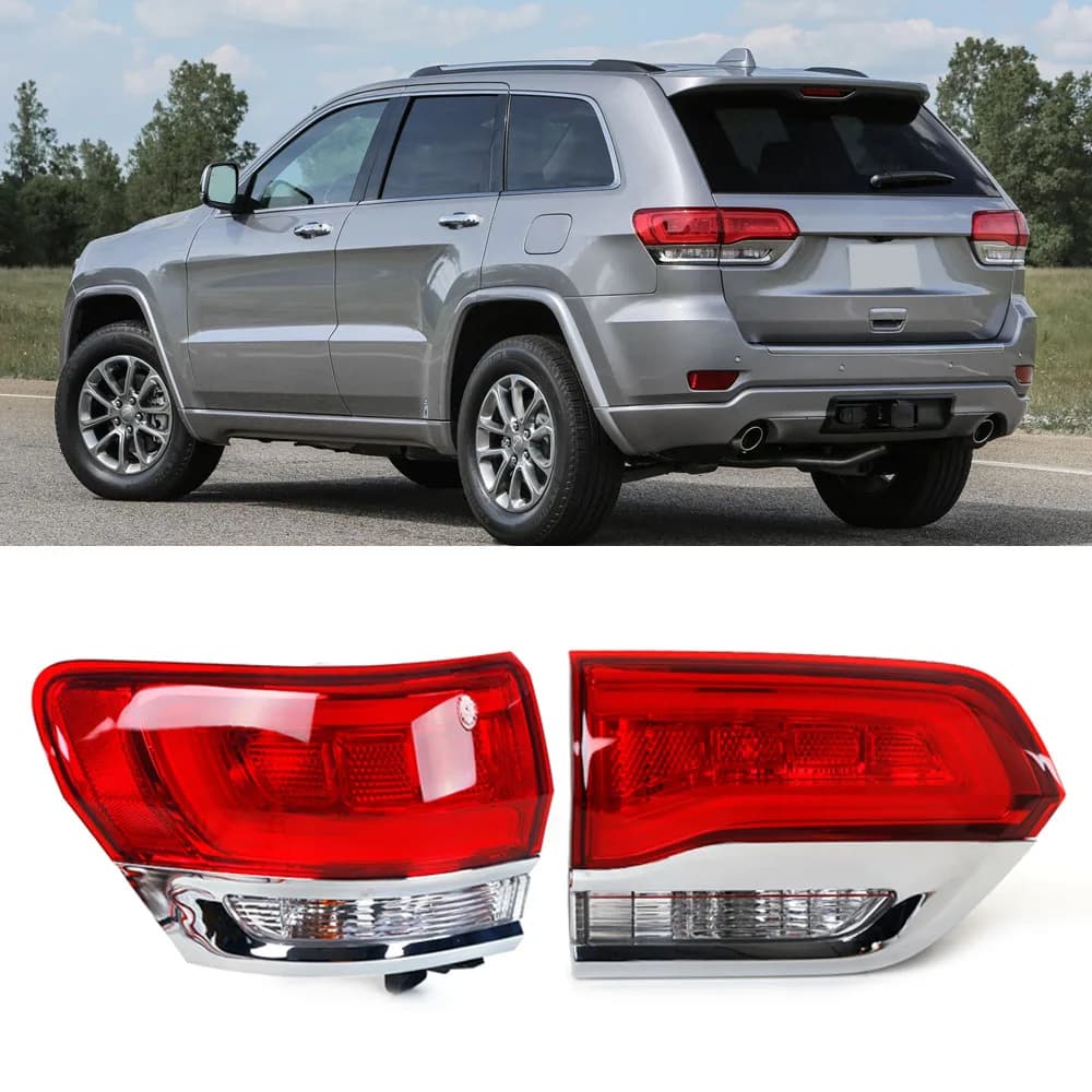Feu arrière LED pour voiture, feu de freinage arrière pour Jeep Grand Cherokee 2014 2015 2016 68110047 AB 68110046 AC 68236104 AC 68236105 AC