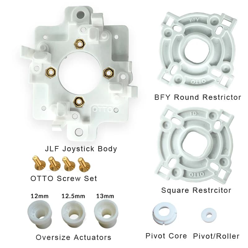 Arcade OTTO bricolage V5 Version japonaise Kit pour Sanwa JLF et Hori Hayabusa Kits de mise à niveau pour Sanwa JLF-TP-8YT Hayabusa Joystick