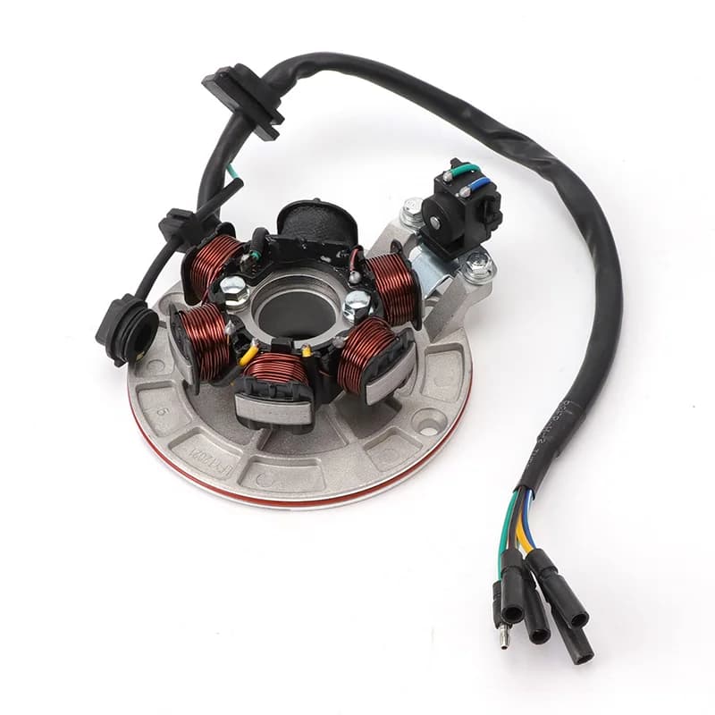 Lifan-Stator magnéto pour Pit Bikes, démarreur horizontal, moteur 140cc, 6 Végét, ville, 140, 1905, 140cc, 1P55FMJ, BubD343