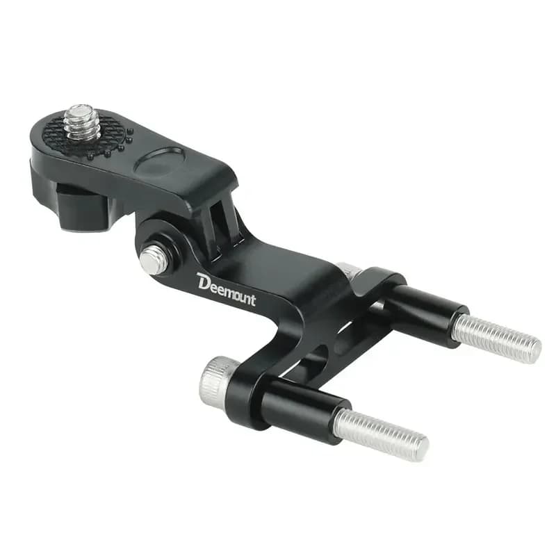 Support de lumière avant de vélo pour tige, adaptateur de lumière de sauna LED, support de caméra, connecteur de marché rapide, Hex prédire