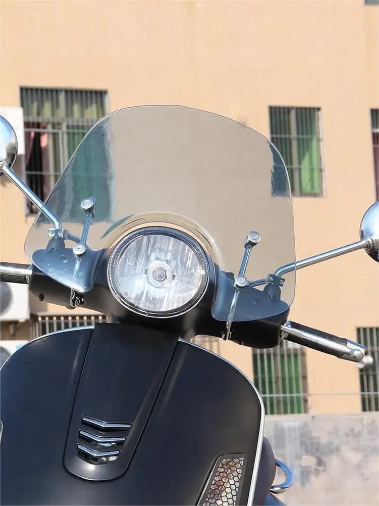 Déflecteur d'air de pare-brise de moto, protection anti-poussière pour Piaggio Vespa GTS 250 300 LX125 LX150 LX50