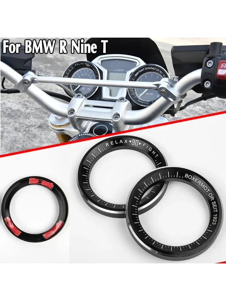 Tachymètre de compteur de vitesse de moto, jauge de lunette, Instrument en anneau, couverture de garniture, pour BMW R Nine T NINET 2014 2015 2016 R9T, accessoires
