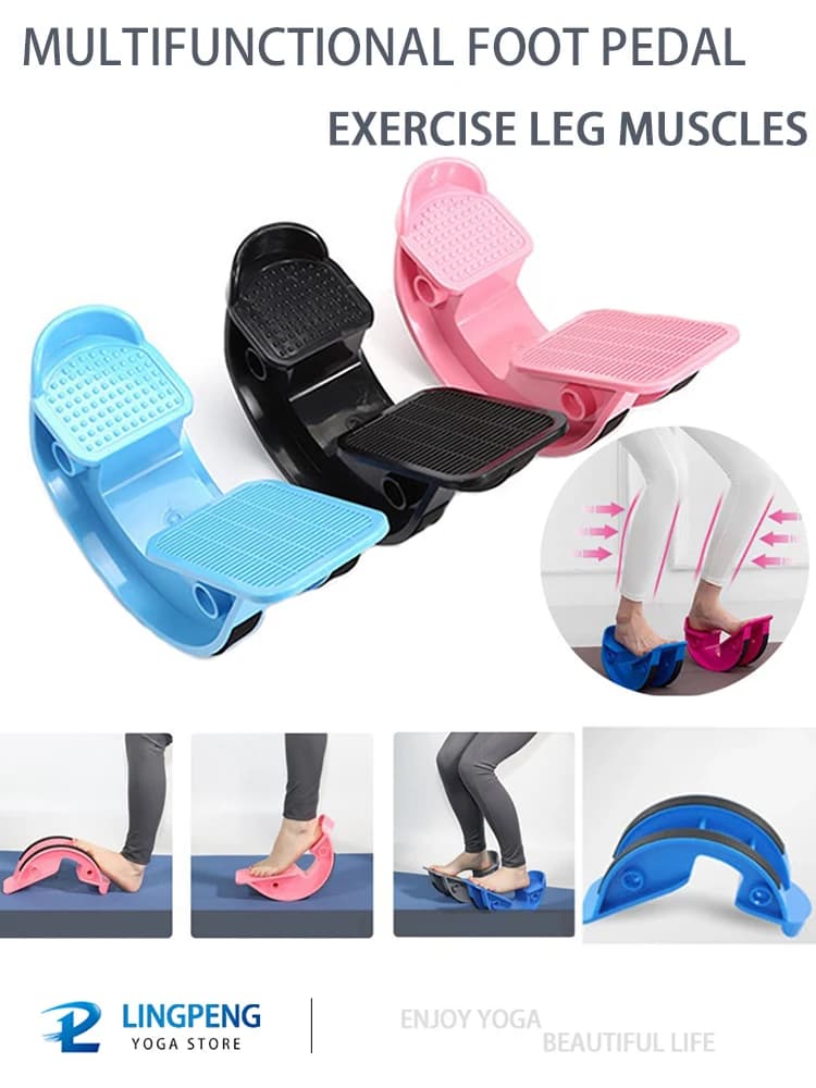 Foot Rocker Brancard et Bascule de Mollet pour Tendinite d'Achille Talon Pieds Soulagement de la Douleur Fasciite Plantaire S'étend Muscle Tendu de la Jambe et Améliore La Flexibilité