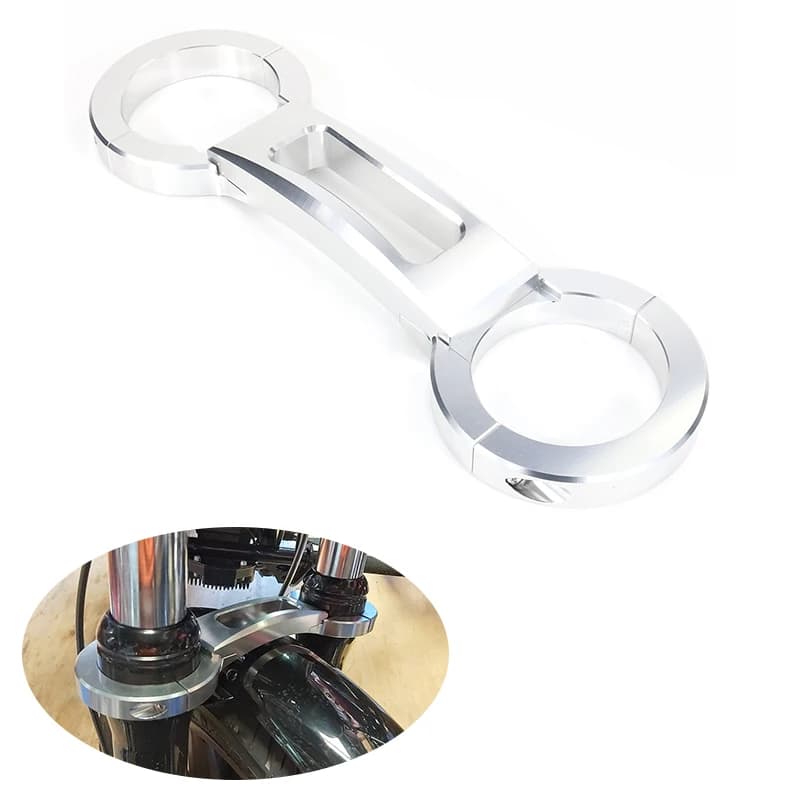 Pièces de rechange adaptées pour Harley Dyna Street Bob FXDB Dyna Super Glide Dyna Lowrider stabilisateur de fourche fourche avant orthèse amortisseur