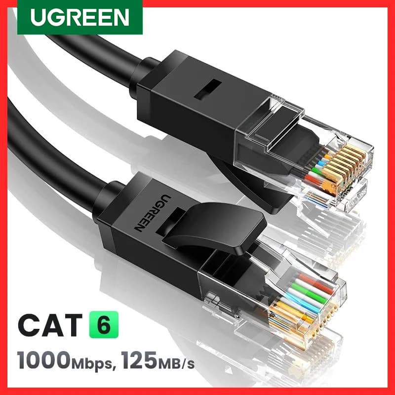 UGREEN-Câble Ethernet CAT6, 1000Mbps, 250MHz, pour PC PS5, 4 Lapmedicings, Modem Routeur, Adaptateur Ethernet RJ45 Lan