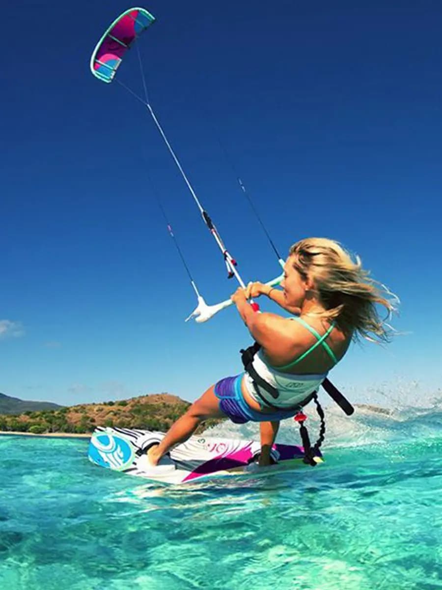 Valve de pompe en TPU pour cerf-volant de kitesurf à 180 degrés