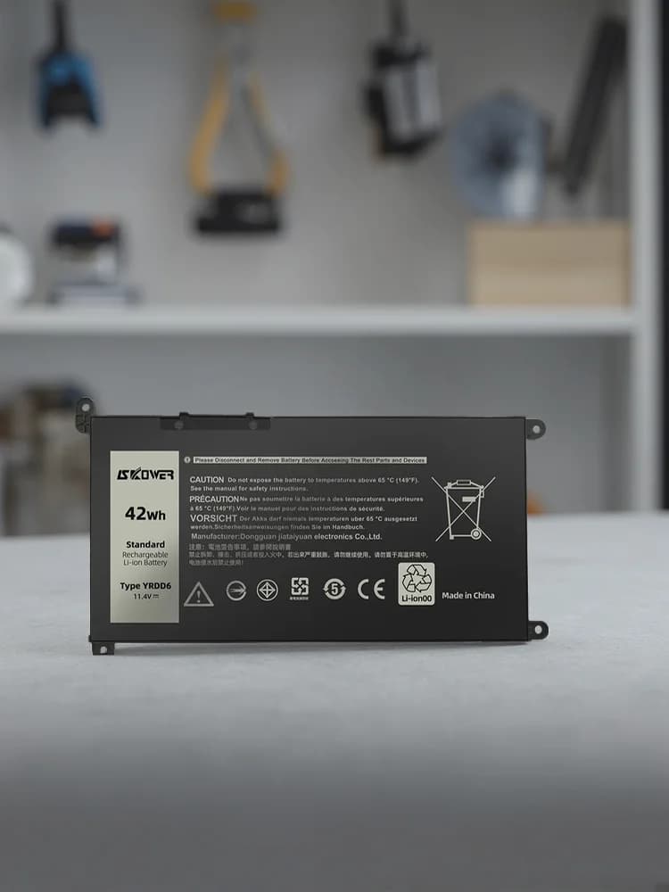 Batterie pour ordinateur portable SKOWER YRDD6 11.4V 42Wh pour Dell Inspiron 14 5480 5482 5481 5485 5491 5591 5593 3583 3582 3493 3593 5584 5493