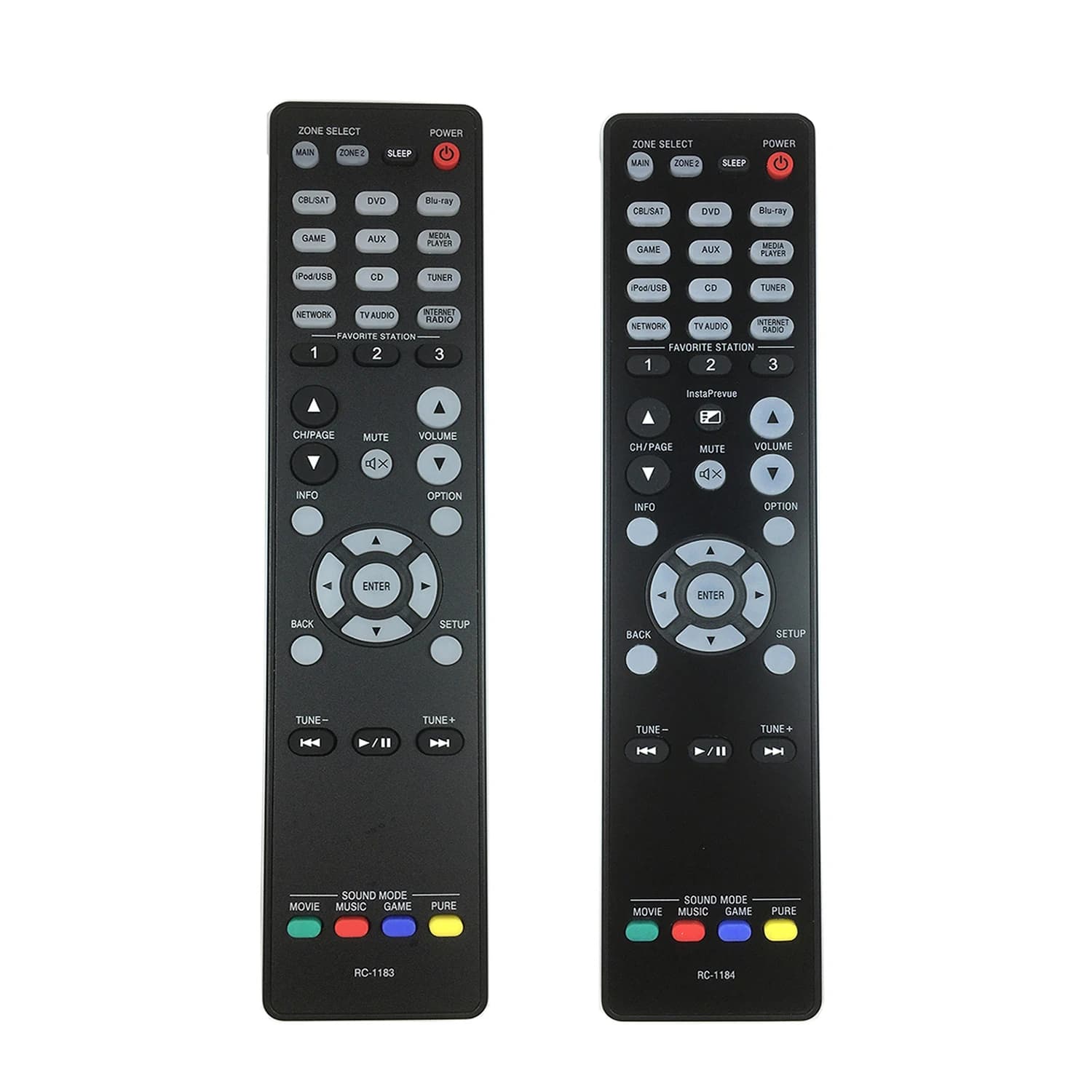Nouvelle télécommande de remplacement RC-1183 RC-1184 pour récepteur AV Denon RC-1180 RC-1167