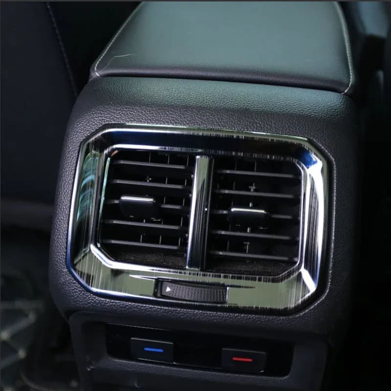 FOAL BURNING Cache de protection arrière pour sortie d'air conditionné Volkswagen TiguanL VW Tiguan L MK2 2016 2017 2018 2019 2020
