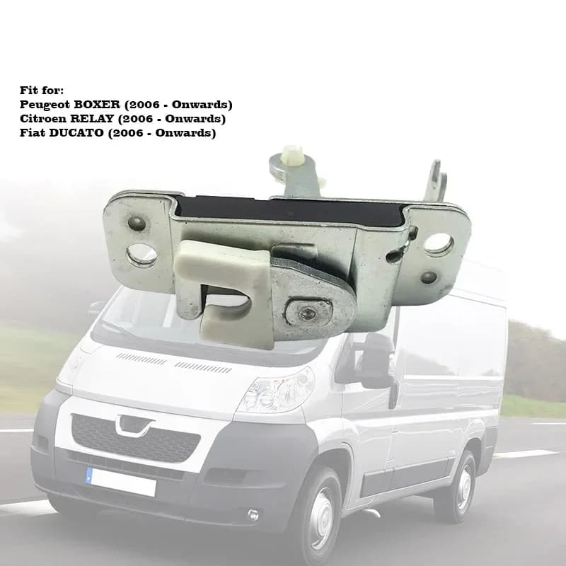 Pour Fiat Ducato / Citroën Jumper / Peugeot Boxer 2006+ - Ensemble de serrure supérieure de porte coulissante - Numéro de pièce : 1344901080