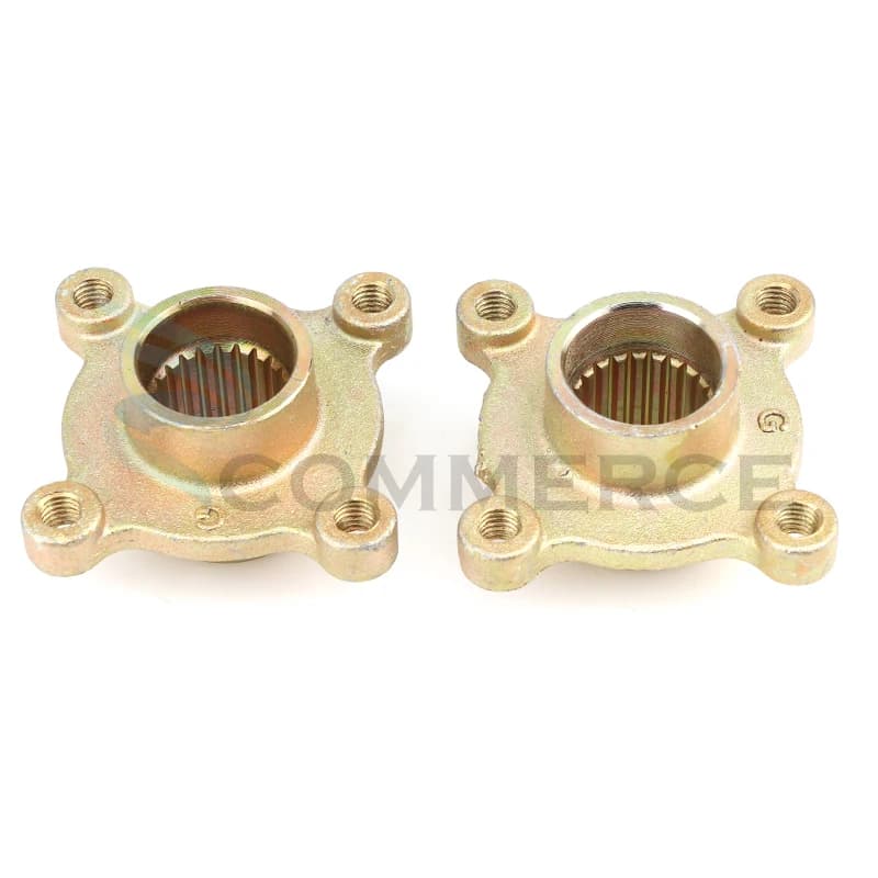 Axe arrière 68mm, disque de frein, 23 dents, 23 dents, moyeu de pignon, installation du support pour bricolage 50cc-150cc RL Go kart Bumosquito facades pièces de vélo