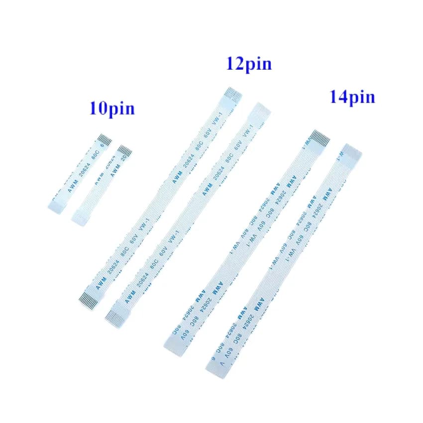 Carte de charge pour manette Sony PS4 PRO Slim, câble de commutateur d'alimentation, pavé tactile, câble ruban flexible, 10 broches, 12 broches, 14 broches, 6 pièces