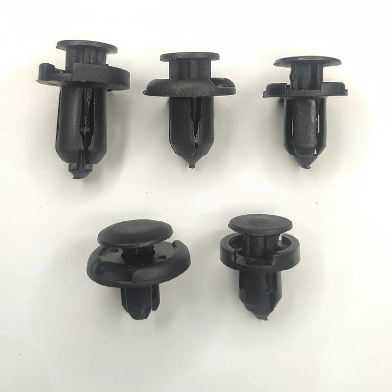 Clips de pare-chocs, Rivets de fixation de doublure de garde-boue, retenue pour Mitsubishi Nissan Honda, trou de 8mm 9mm 10mm, 10/20/50 pièces