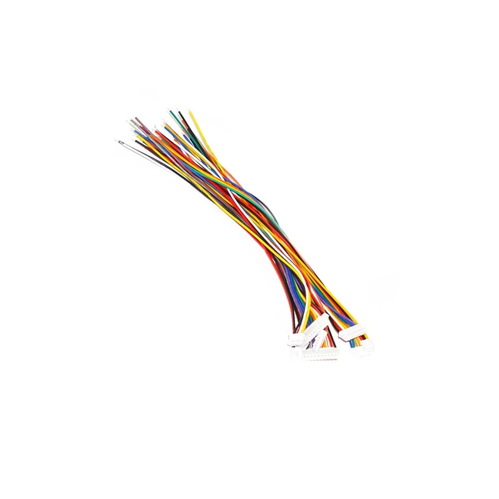 Connecteur Micro JST 1.25 MM 2P 3P 4P 5P 6PIN Mâle Femelle avec Terminal de Direction de Fil 200mm 26AWG, 20 Pièces/Lot 10 Paires